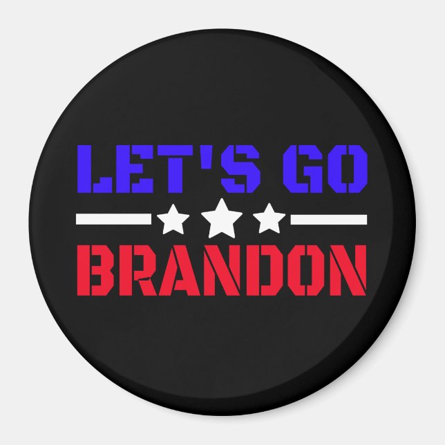 Let's Go Brandon   Magnet (Front)