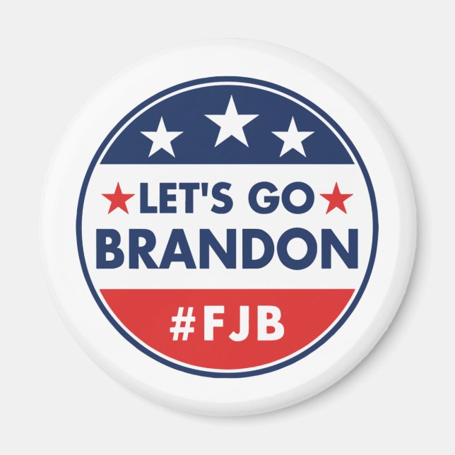 Let's Go Brandon Magnet (Front)