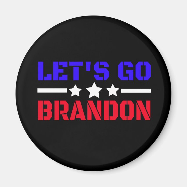 Let's Go Brandon    Magnet (Front)