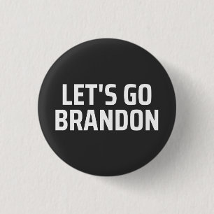 let's go brandon Magnet 1 Inch Round Button