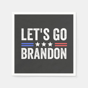 Let's Go Brandon Napkin