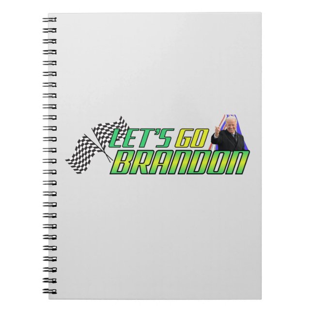 Let's Go Brandon  Notebook (Front)