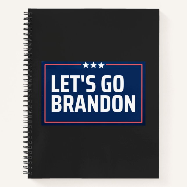 Let's Go Brandon Notebook (Front)