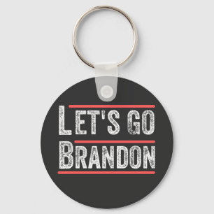 Lets Go Brandon Political Humour T Shirts Keychain