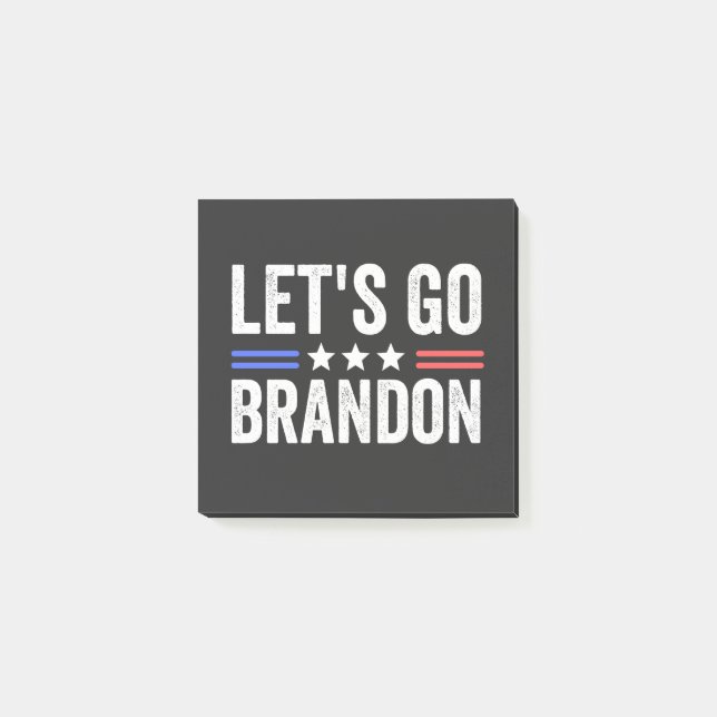 Let's Go Brandon Post-it Notes (Front)