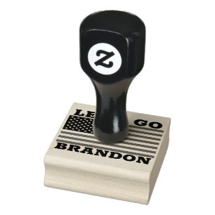 LET'S GO BRANDON RUBBER STAMPS