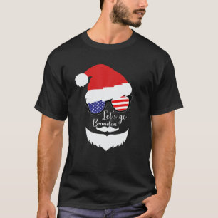 Let's Go Brandon Santa Christmas T-Shirt
