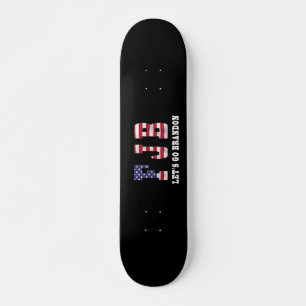 Let's go Brandon Skateboard, 7¾" Deck Skateboard