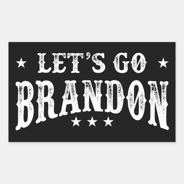 Let's Go Brandon Sticker (Front)