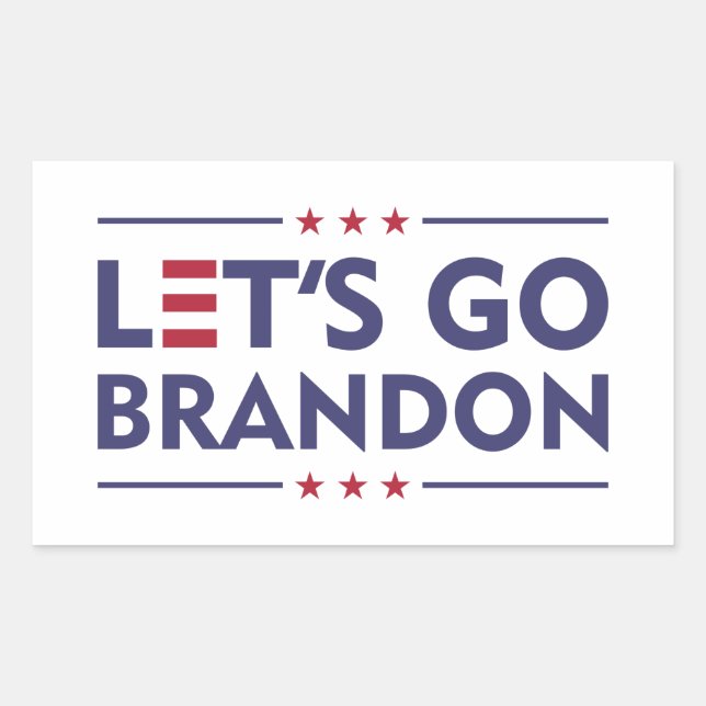 Let's Go Brandon Sticker (Front)