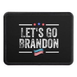 Let's Go Brandon Trailer Hitch Cover