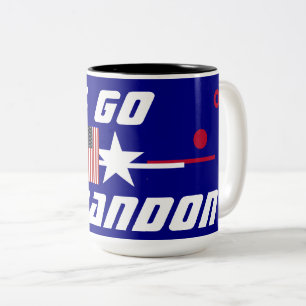 Let's Go Brandon Two-Tone Coffee Mug