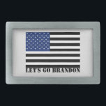 Let's go Brandon usa election vote blue flag Belt Buckle<br><div class="desc">Let's go Brandon usa election vote blue flag</div>