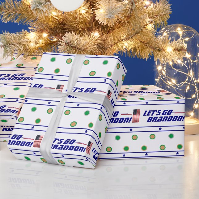 Let's go Brandon  Wrapping Paper (Holidays)