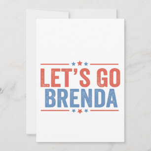 Let's go Brenda Kamala Election 2024 Invitation