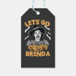 Let's Go Brenda Spooky Halloween Kamala Harris  Gift Tags