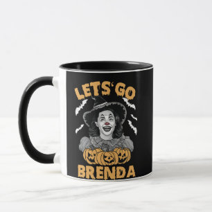 Let's Go Brenda Spooky Halloween Kamala Harris Mug