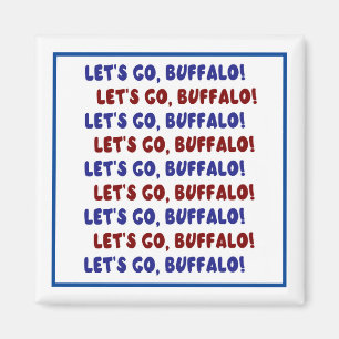 Let's Go, Buffalo! Magnet