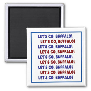 Let's Go, Buffalo! Magnet