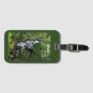 Let's Go Chasing Waterfalls  Luggage Tag