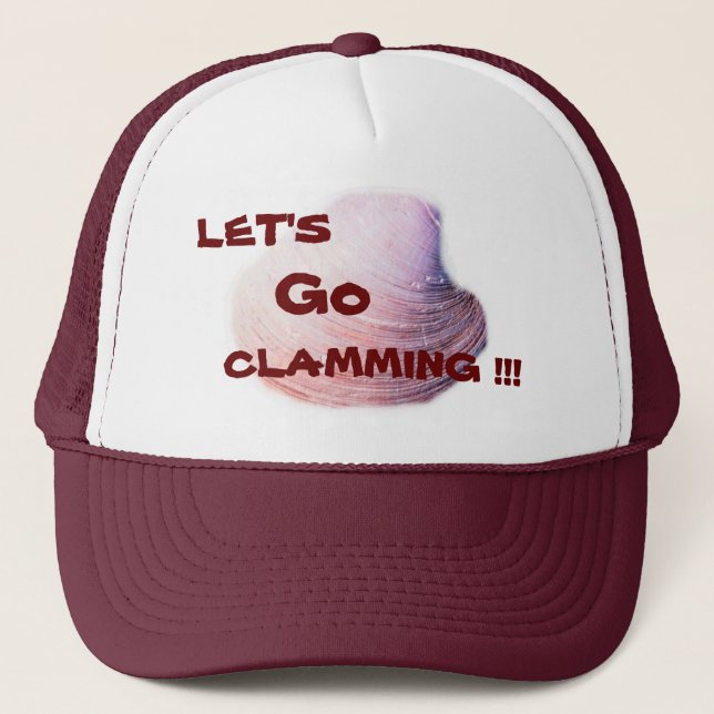 LET'S GO CLAMMING CAP (Front)