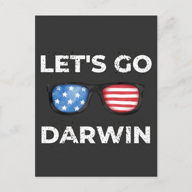 Let's Go Darwin Postcard (Front)