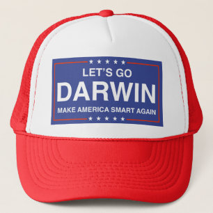 Let's Go Darwin Trucker Hat