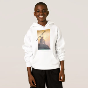 Let's Go Fishing Kids Pullover Hoodie