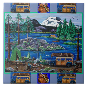 Let's Go Fishing Tile