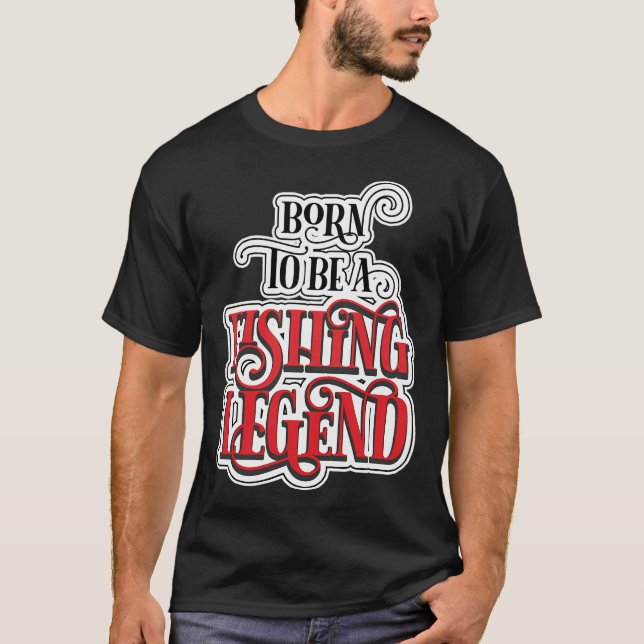 Let's Go Fishing Y'all T-Shirt (Front)