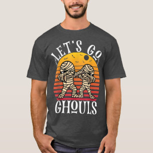 Lets Go Ghouls Dabbing Ghost Scary Halloween Costu T-Shirt