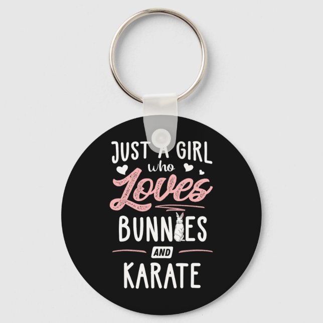 Lets Go Ghouls Skeleton Cheerleader Halloween Chee Keychain (Front)