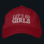 Let's go girls Bachelorette Hat<br><div class="desc">Saddle up and keep your drinks cool with our "Let's Go Girls" Cowgirl Hat This stylish and practical hat is the perfect accessory for your cowgirl-themed adventures, adding a touch of flair and fun to your drinks. Designed with the bold and empowering "Let's Go Girls" message, our hat celebrates the...</div>
