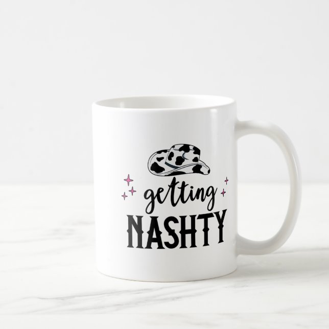 Let's Go Girls Getting Hitched Nashty Bride Gettin Coffee Mug (Right)