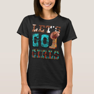 Let's Go Girls Vintage Western Country Cowgirl Boo T-Shirt