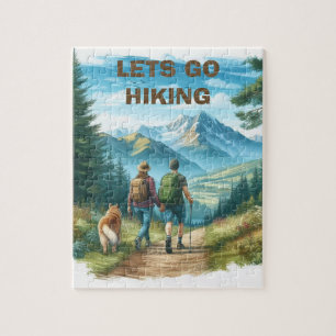 Lets Go Hiking Jigsaw Puzzle