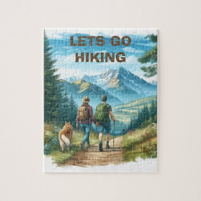 Lets Go Hiking  Jigsaw Puzzle (Vertical)