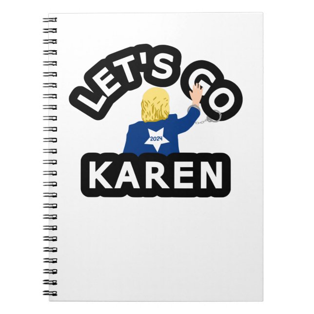 LET'S GO KAREN NOTEBOOK (Front)