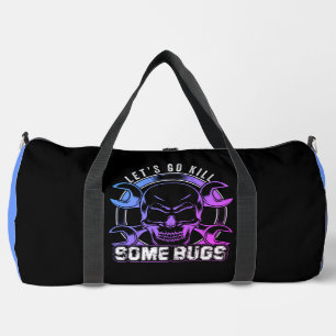 Let's Go Kill Some Bugs Duffle Bag