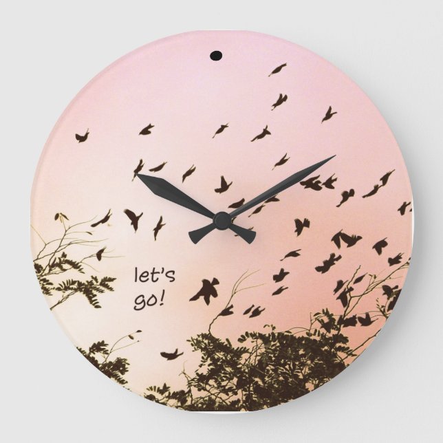 let's go! large clock (Front)