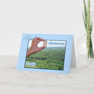 Let's go look for a micro in the woods! invitation