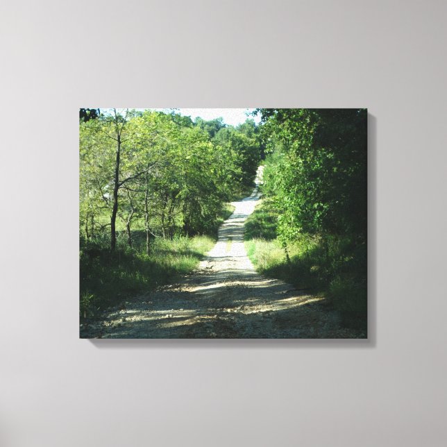 Let's Go Off Road on a Canvas Print (Front)