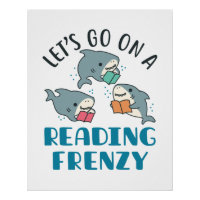 Let's Go On a Reading Frenzy Teacher Shark