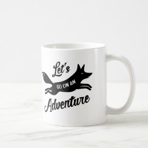 Let's Go On An Adventure White Mug