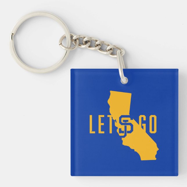 lets go SJ Keychain (Front)