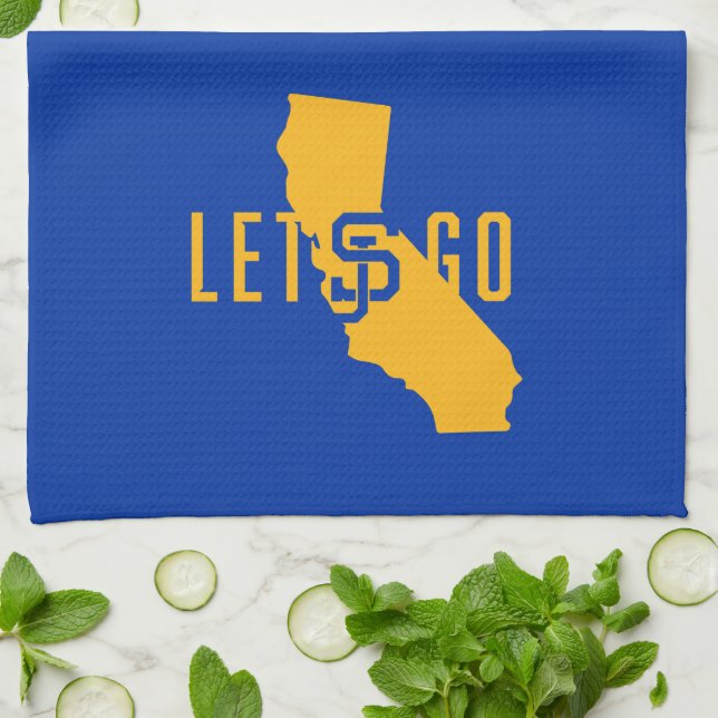 lets go SJ Kitchen Towel (Folded)