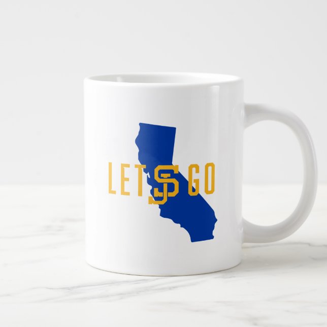 lets go SJ Large Coffee Mug (Right)