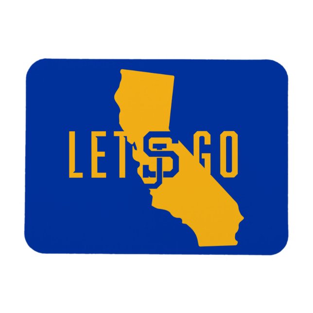 lets go SJ Magnet (Horizontal)