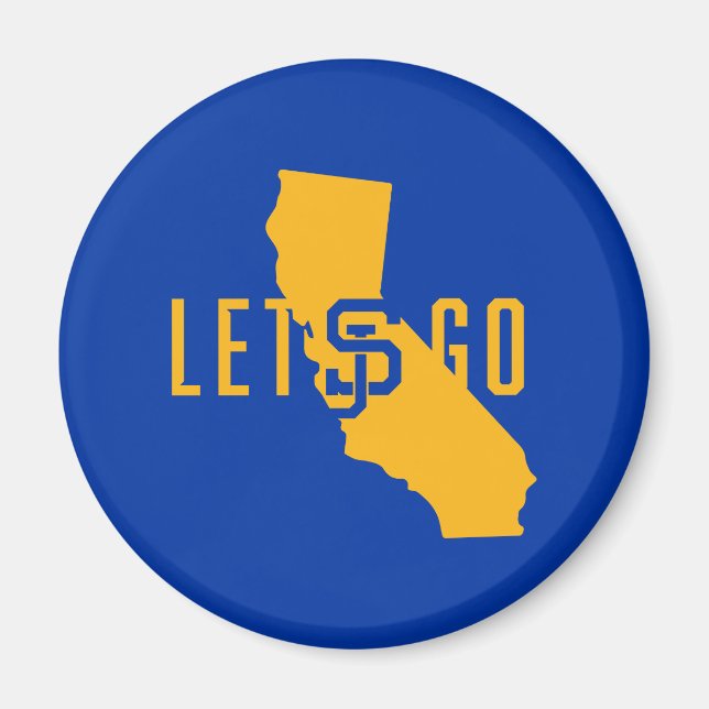 lets go SJ Magnet (Front)