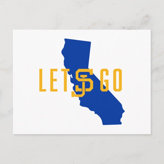 lets go SJ Postcard (Front)